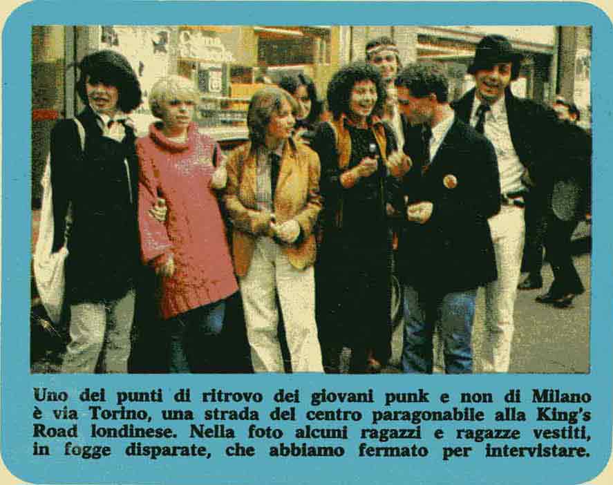 giovani punk, 1977